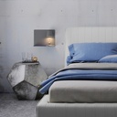 Pack x 2 - Wall reading light with USB port "BASKOP" - 6W - Horizontal design - Grey