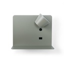 Pack x 2 - Wall reading light with USB port "BASKOP" - 6W - Horizontal design - Grey