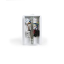 Pack x 2 - Wall reading light with USB port "BASKOP" - 6W - Vertical design - Black