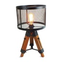 Vintage floor lamp with tripod "NICONAGE".