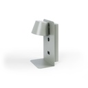 Pack x 2 - Wall reading light with USB port "BASKOP" - 6W - Vertical design - Black