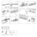 Pack x 24 - Linkable LED Tri-proof Batten linear fitting - 36W - 120cm - IP65