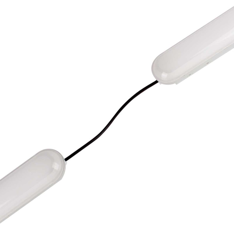 Pack x 40 - Linkable LED Tri-proof Batten linear fitting - 9W - 60cm - IP65 - 4000K