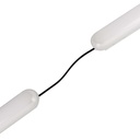 Pack x 40 - Linkable LED Tri-proof Batten linear fitting - 9W - 60cm - IP65 - 4000K