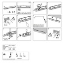 Pack x 40 - Linkable LED Tri-proof Batten linear fitting - 9W - 60cm - IP65 - 4000K