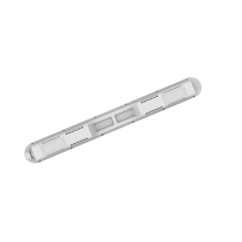 Pack x 40 - Linkable LED Tri-proof Batten linear fitting - 9W - 60cm - IP65 - 4000K