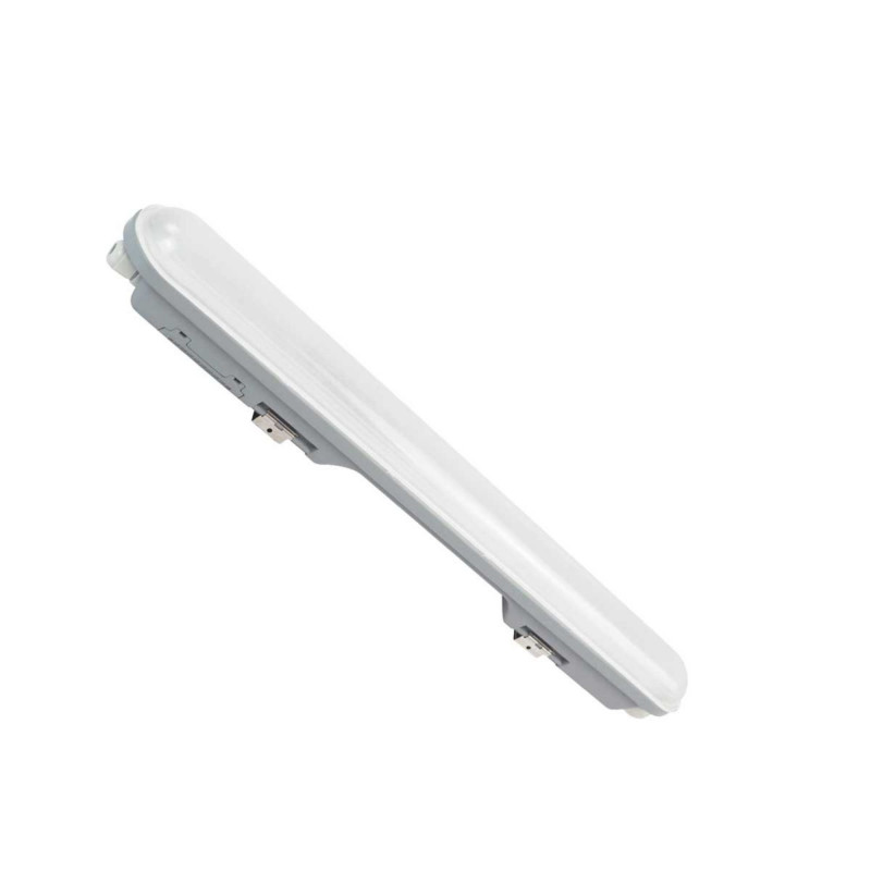Pack x 40 - Linkable LED Tri-proof Batten linear fitting - 9W - 60cm - IP65 - 4000K