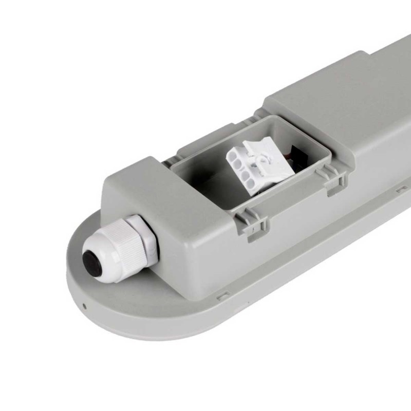 Pack x 20 - Linkable LED Tri-proof Batten linear fitting - 9W - 60cm - IP65 - 4000K
