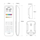 RGB + CCT LED Remote Control - 100 Zones - WHITE - FUT100 - Mi Light