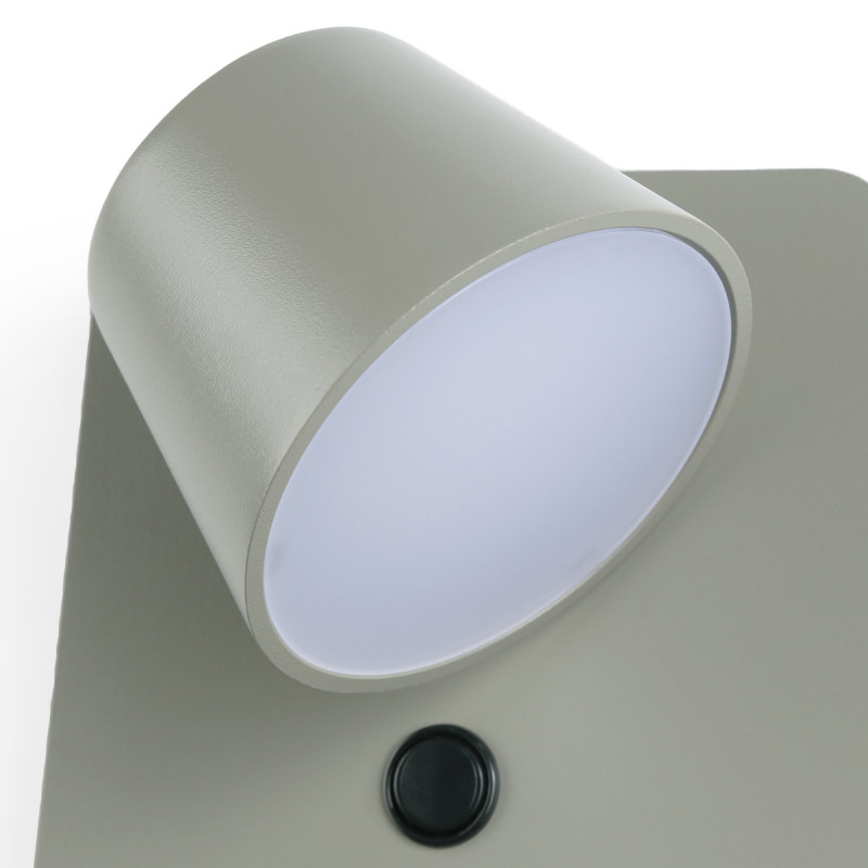 Wall light with USB port "BASKOP W" - 6W - Wireless Charging Base