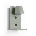 Wall light with USB port "BASKOP W" - 6W - Wireless Charging Base