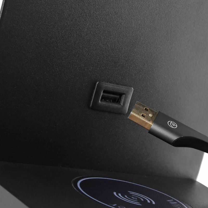 Wall light with USB port "BASKOP W" - 6W - Wireless Charging Base