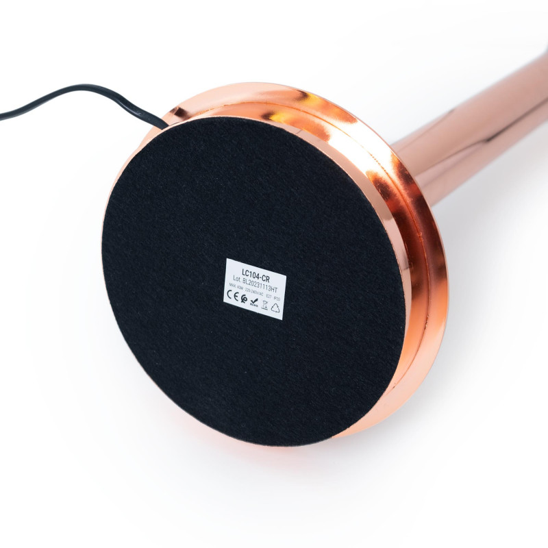 Design floor lamp "Ana" - Height-adjustable - Copper colour