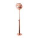 Design floor lamp "Ana" - Height-adjustable - Copper colour