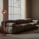 Design floor lamp "Ana" - Height-adjustable - Copper colour