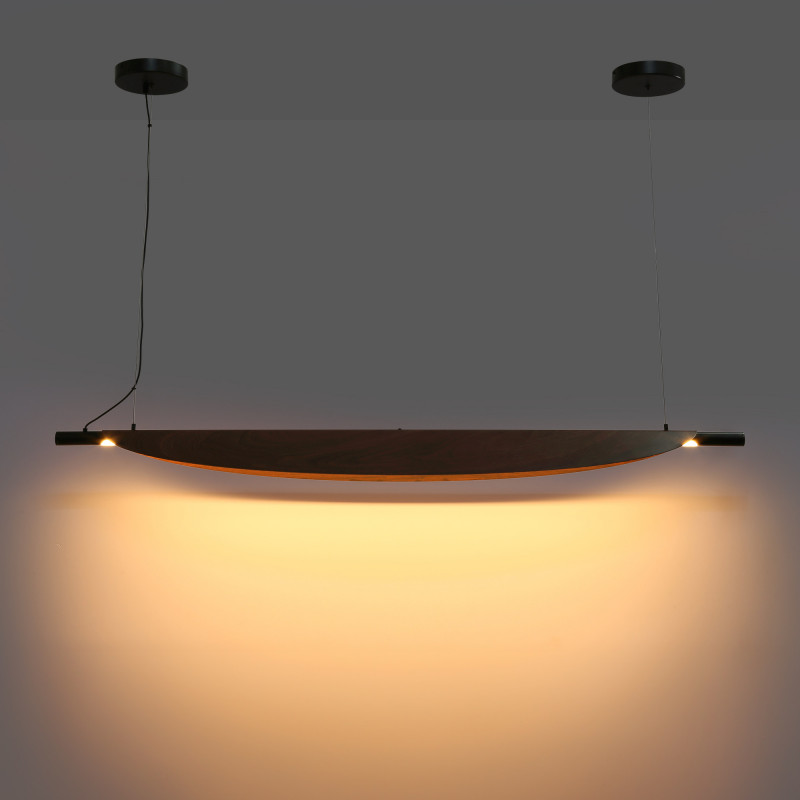 Japanese pendant light "Wings" - 28W - Warm white