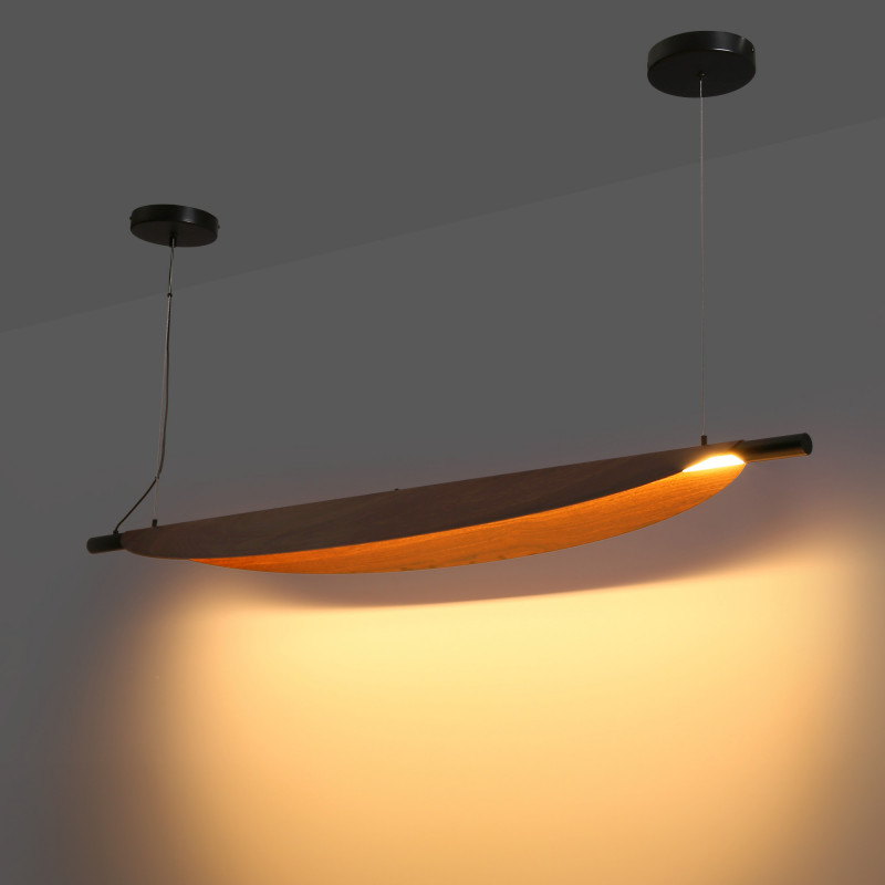 Japanese pendant light "Wings" - 28W - Warm white