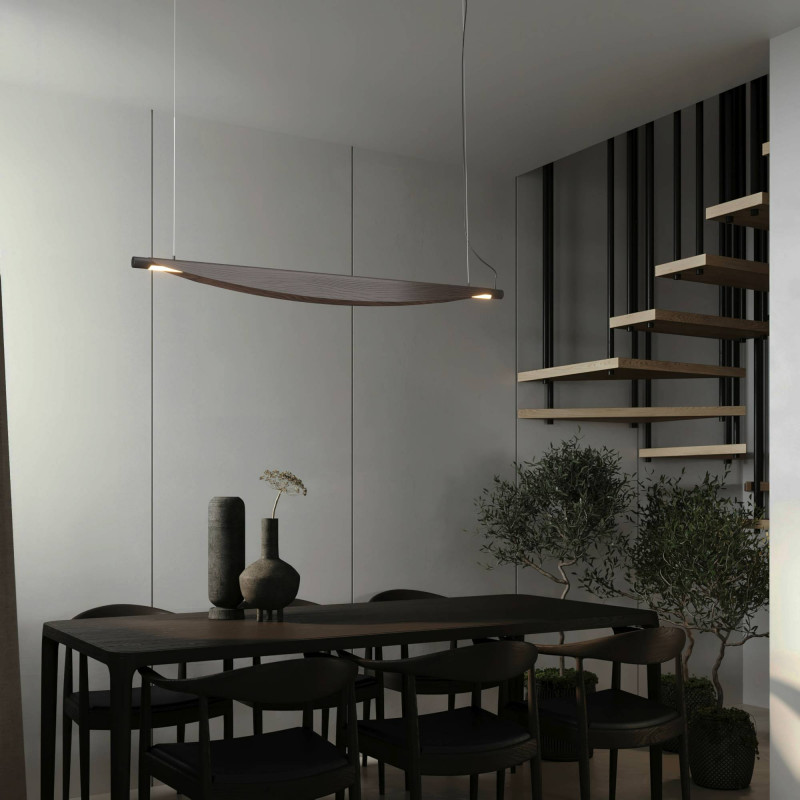 Japanese pendant light "Wings" - 28W - Warm white