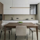 Linear pendant light "Cristal"- 15W - Warm white