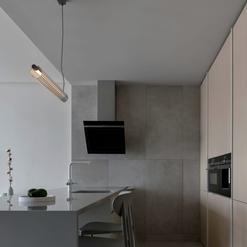 Linear pendant light "Cristal"- 15W - Warm white