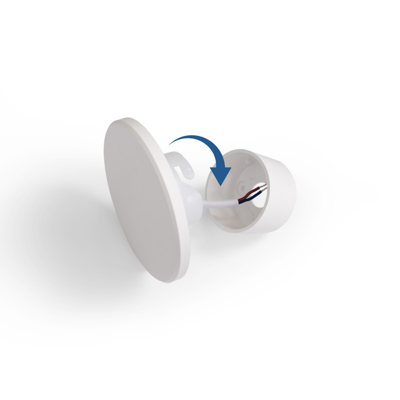 Circular wall light "Eclipse" - 9W - CCT - IP65