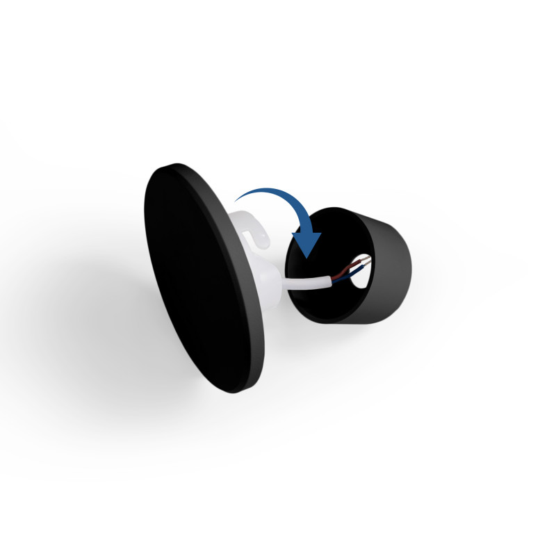 Circular wall light "Eclipse" - 9W - CCT - IP65