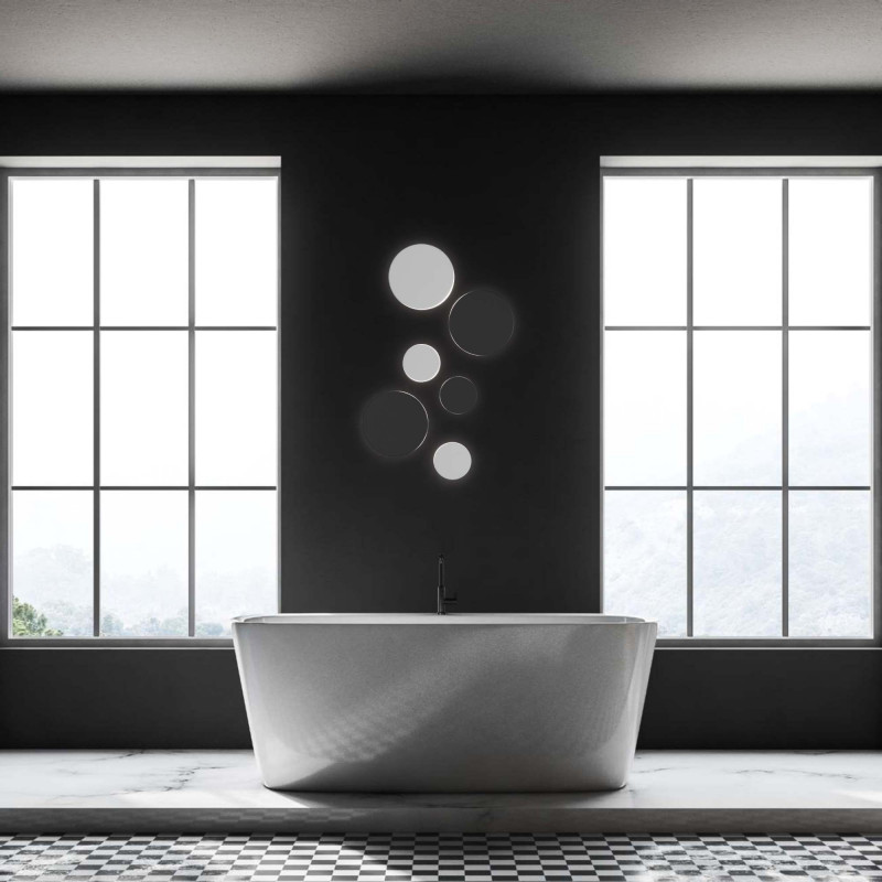 Circular wall light "Eclipse" - 9W - CCT - IP65