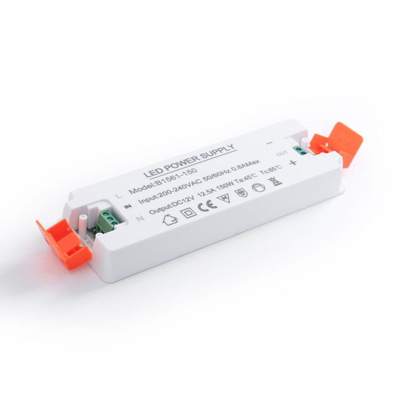 Ultra slim power supply - 12V - 150W - 12.5A - IP20