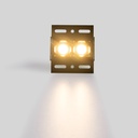 Recessed/trimless linear LED spotlight for plasterboard - 4W - UGR18 - CRI90 - Black