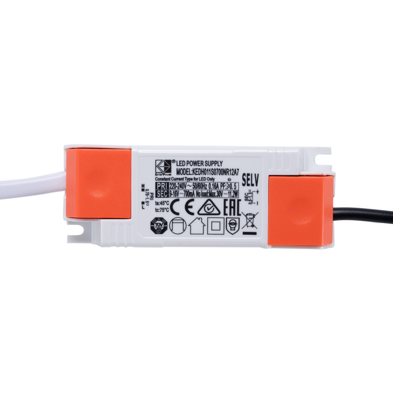 Recessed/trimless linear LED spotlight for plasterboard - 12W - UGR18 - CRI90 - White
