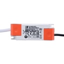Recessed/trimless linear LED spotlight for plasterboard - 12W - UGR18 - CRI90 - White