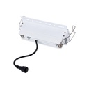 Recessed/trimless linear LED spotlight for plasterboard - 12W - UGR18 - CRI90 - White