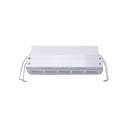 Recessed/trimless linear LED spotlight for plasterboard - 12W - UGR18 - CRI90 - White