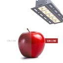 Recessed/trimless linear LED spotlight for plasterboard - 12W - UGR18 - CRI90 - White