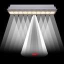 Recessed/Trimless linear LED spotlight for plasterboard - 20W - UGR18 - CRI90 - White