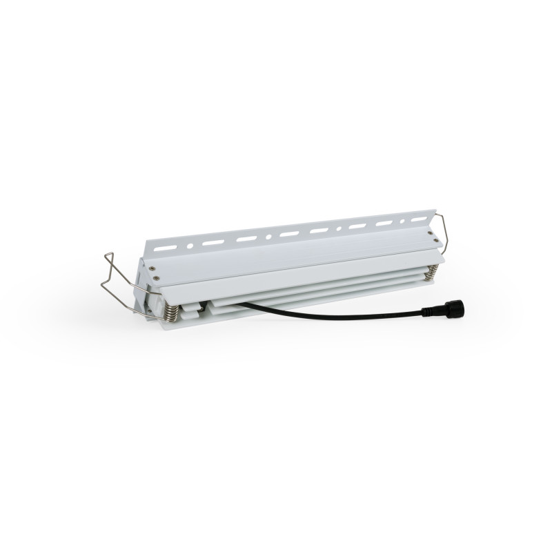 Recessed/Trimless linear LED spotlight for plasterboard - 20W - UGR18 - CRI90 - White