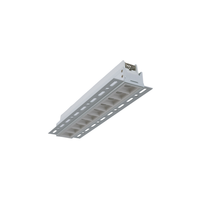 Recessed/Trimless linear LED spotlight for plasterboard - 20W - UGR18 - CRI90 - White