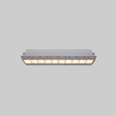 Recessed/Trimless linear LED spotlight for plasterboard - 20W - UGR18 - CRI90 - White
