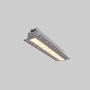 Recessed/Trimless linear LED spotlight for plasterboard - 20W - UGR18 - CRI90 - White