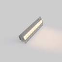 Recessed/Trimless linear LED spotlight for plasterboard - 20W - UGR18 - CRI90 - White