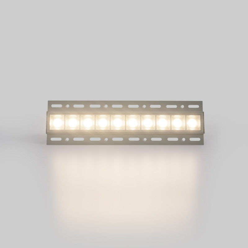 Recessed/Trimless linear LED spotlight for plasterboard - 20W - UGR18 - CRI90 - White