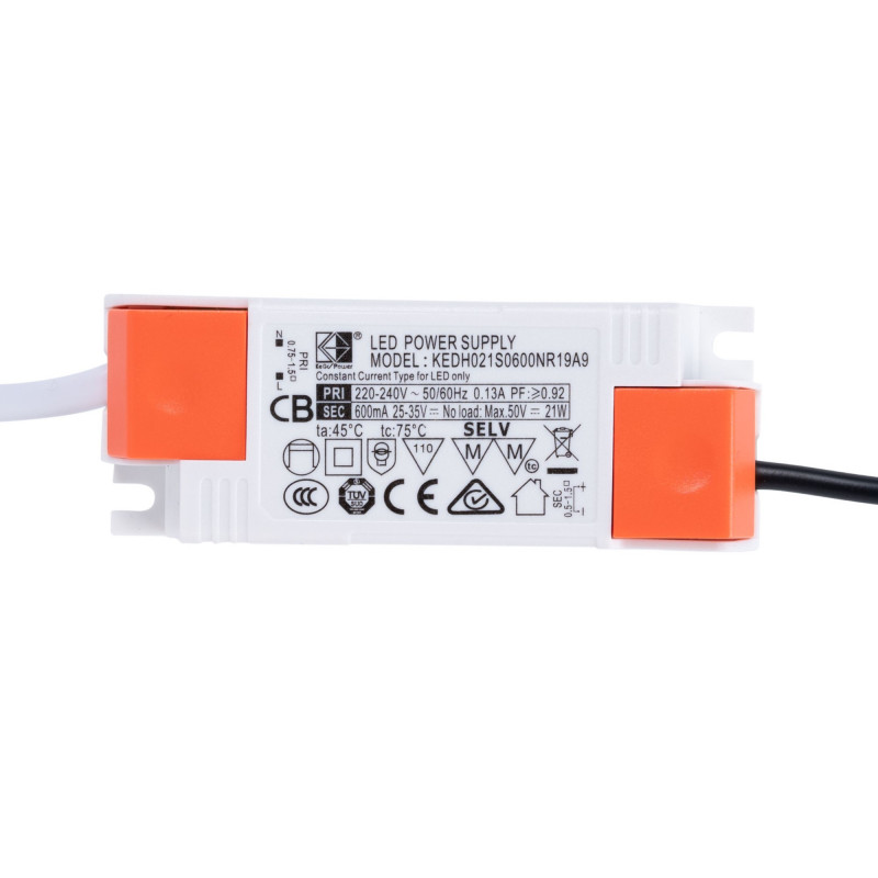 Recessed/Trimless linear LED spotlight for plasterboard - 20W - UGR18 - CRI90 - White