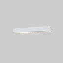 Recessed/trimless linear LED spotlight for plasterboard - 30W - UGR18 - CRI90 - White