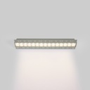 Recessed/trimless linear LED spotlight for plasterboard - 30W - UGR18 - CRI90 - White