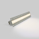 Recessed/trimless linear LED spotlight for plasterboard - 30W - UGR18 - CRI90 - White
