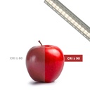 Recessed/trimless linear LED spotlight for plasterboard - 30W - UGR18 - CRI90 - White