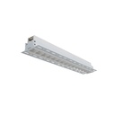 Recessed/trimless linear LED spotlight for plasterboard - 30W - UGR18 - CRI90 - White