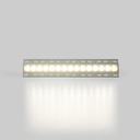 Recessed/trimless linear LED spotlight for plasterboard - 30W - UGR18 - CRI90 - White