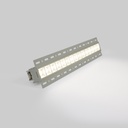 Recessed/trimless linear LED spotlight for plasterboard - 30W - UGR18 - CRI90 - White