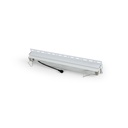 Recessed/trimless linear LED spotlight for plasterboard - 30W - UGR18 - CRI90 - White